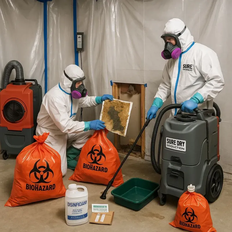 Contaminated Water Handling Protocols process in Maple Glen, PA