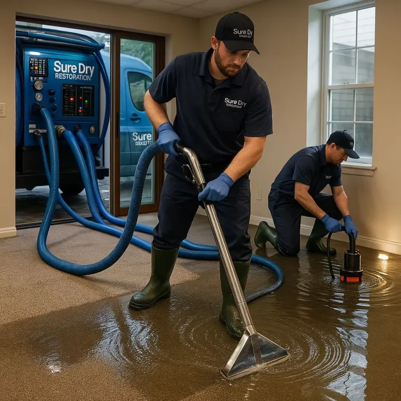 Water Extraction and Removal process in Maple Glen, PA